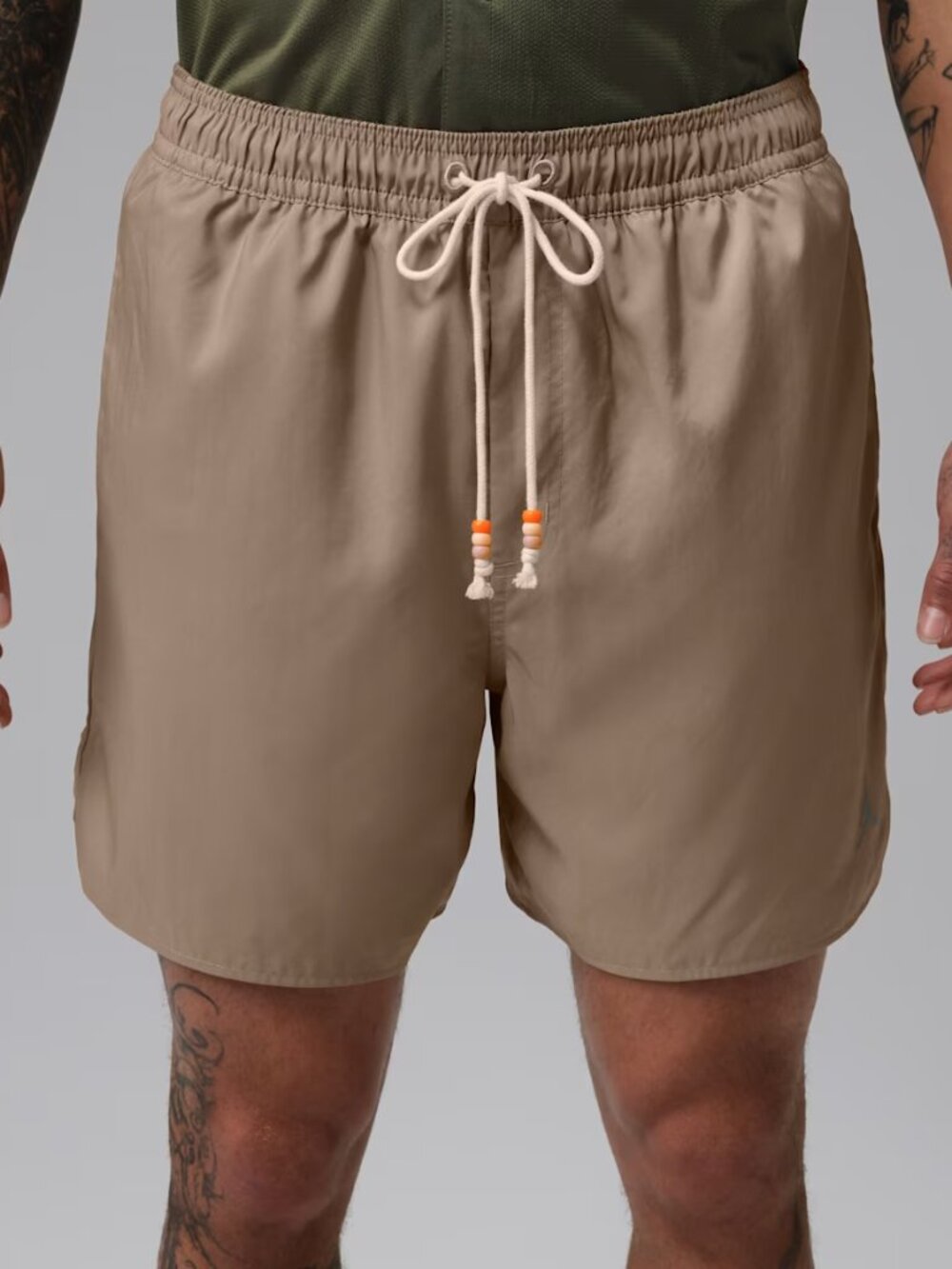 Medium BNWT Men's Jordan Brooklyn Festival Shorts, Khaki